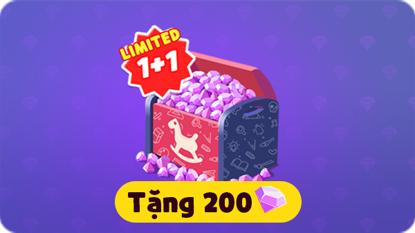 1+1 thùng Đá quý khi mua lần đầu