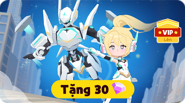 Lên VIP mùa Người máy vệ tinh