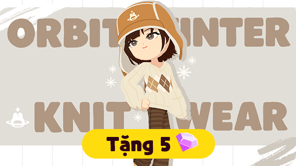 Gói Len form rộng ORBIT màu be