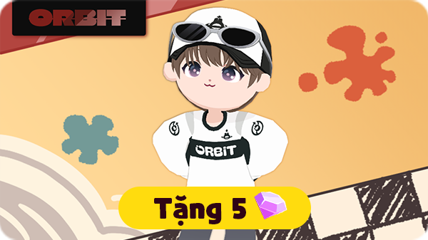 Gói Áo dài tay ORBIT trắng