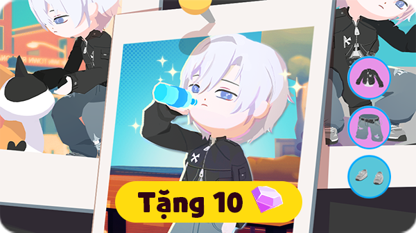 Gói Tiền bối style thần bí (trang phục)