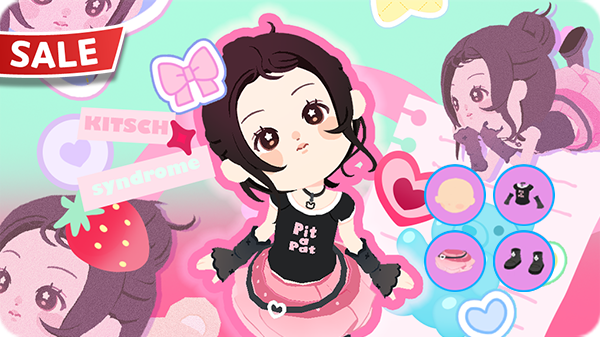 Gói Hội chứng Kitsch girl (trang phục) KM